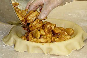 baking pies - filling