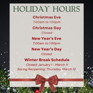 Smolak_HolidayHours_Story2025 (1080 x 1080 px)